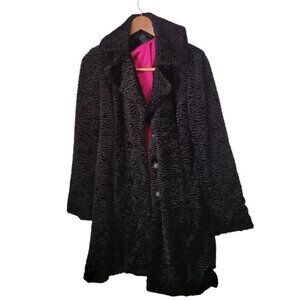 Gorgeous White House Black Market M Black Pink Satin Lining VTG Inspired